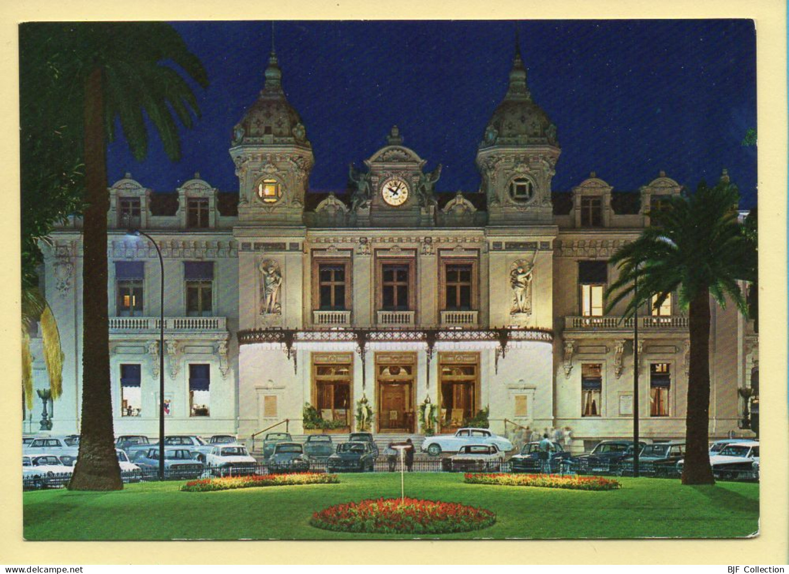 Monaco : Principauté De Monaco / Le Casino / La Nuit (voitures) (voir Scan Recto/verso) - Casino