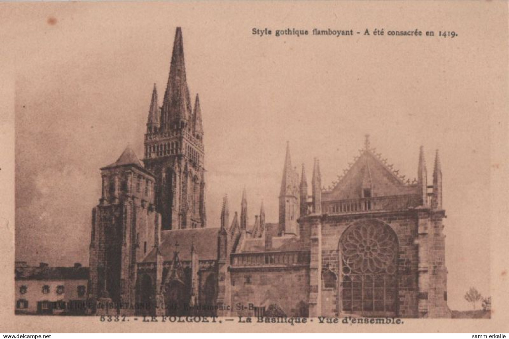 86138 - Frankreich - Le Folgoet - La Basilique - Ca. 1935 - Le Folgoët