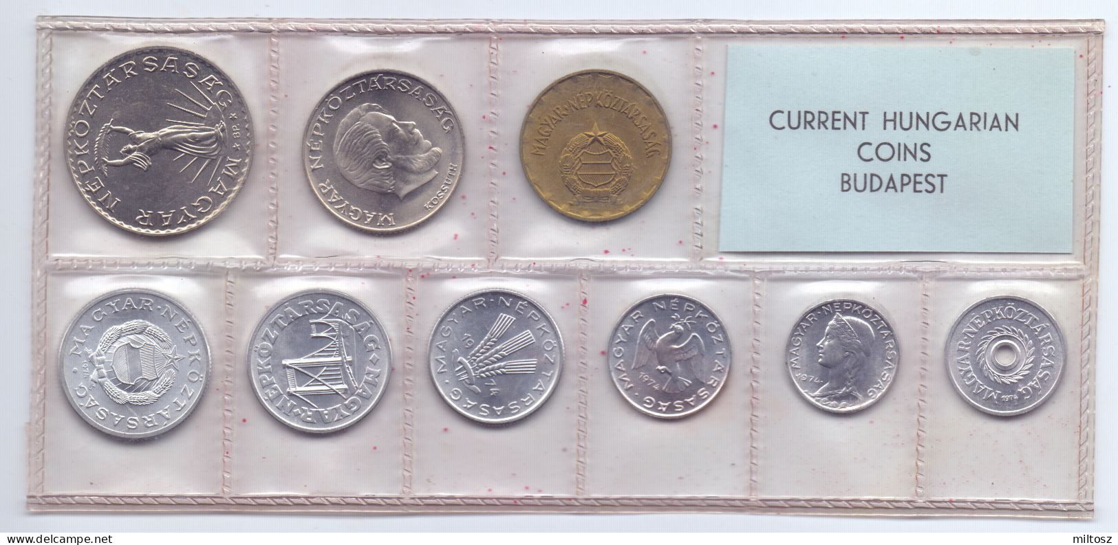 Hungary 1974 Mint Set - Hungría