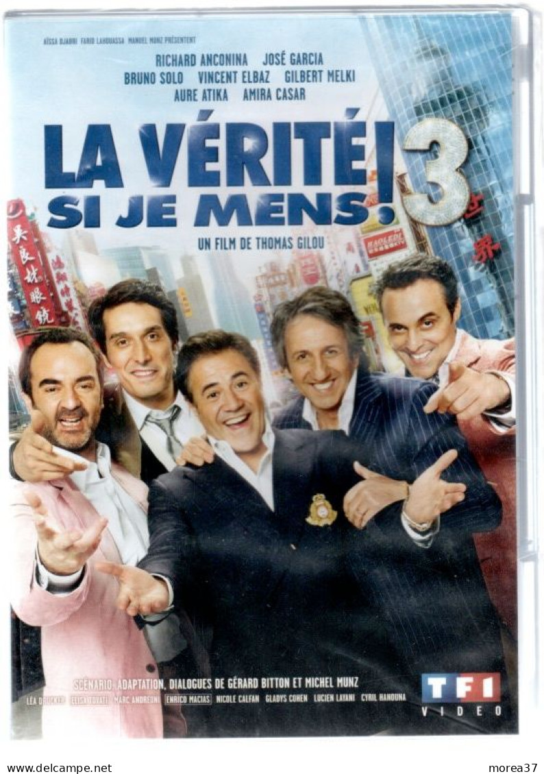 LA VERITE SI JE MENS 3  Avec RICHARD ANCONINA , JOSE GARCIA , SOLO , ELBAZ       (C46) - Commedia