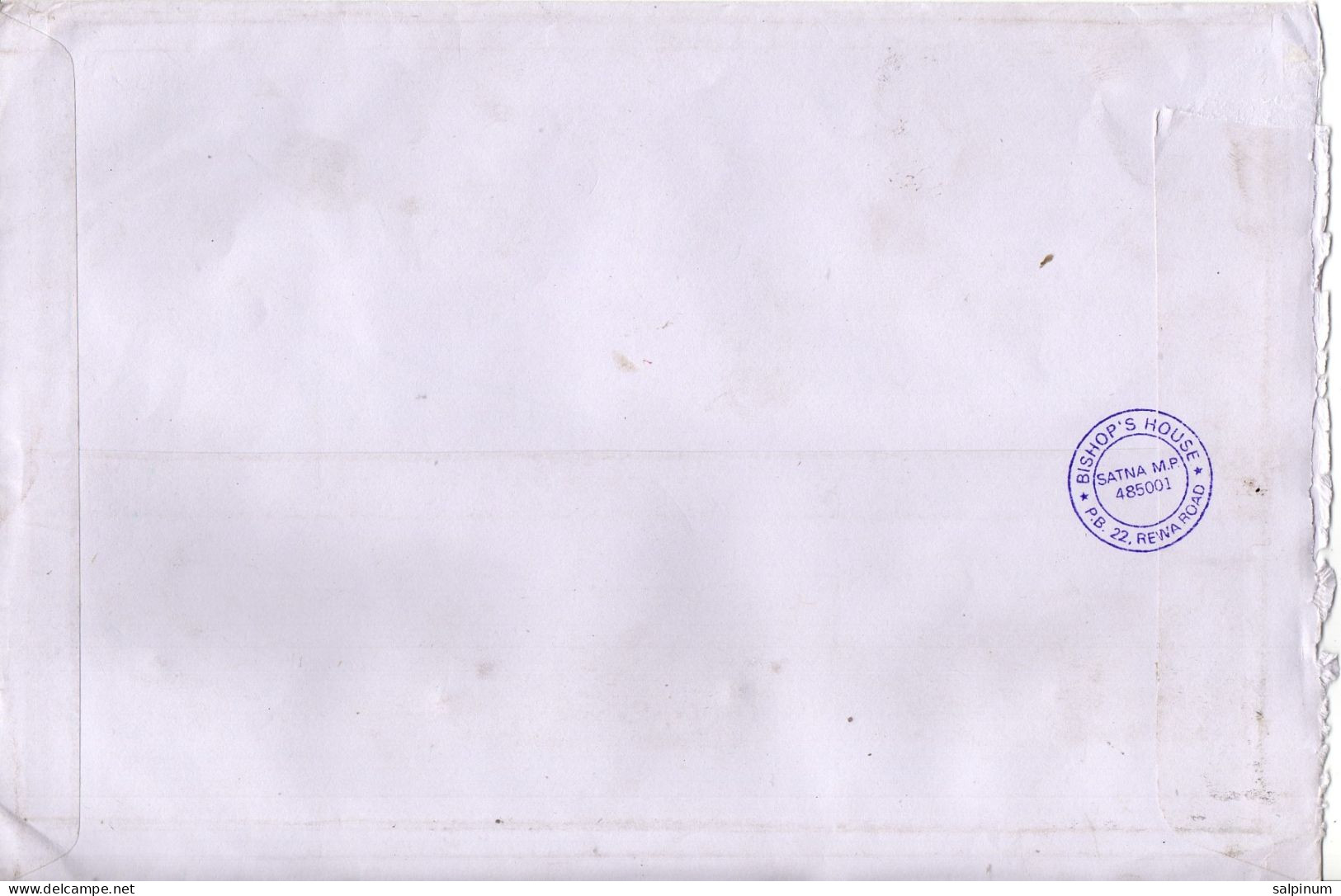 Philatelic Envelope With Stamps Sent From INDIA To ITALY - Lettres & Documents