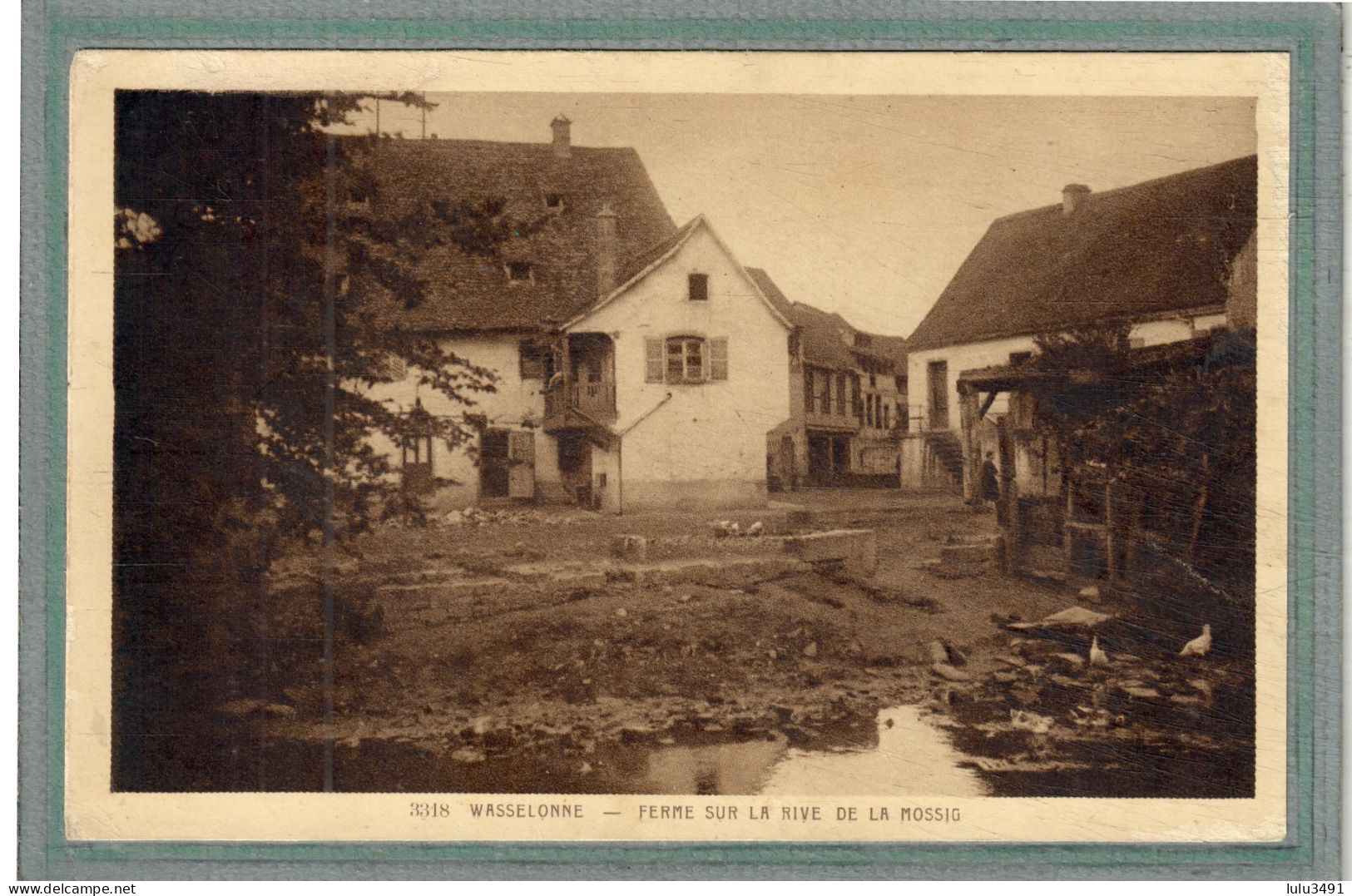 CPA (67) WASSELONNE - Aspect De La Ferme Sur La Rive De La Mossig - Wasselonne