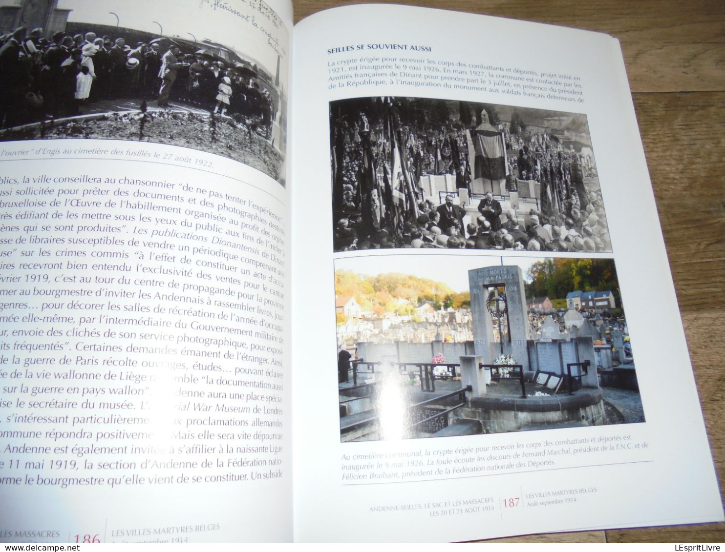 VILLES MARTYRES Belgique Août 1914 Guerre 14 18 Visé Tamines Termonde Dendermonde Dinant Andenne Seilles Aarschot Leuven