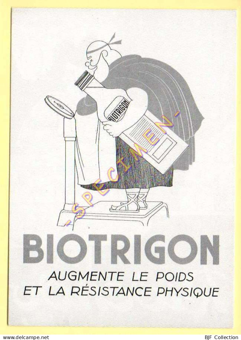 Publicité Médicale : BIOTRIGON (tirage Limité 750 Exemplaires.)(voir Scan Recto-verso) - Santé