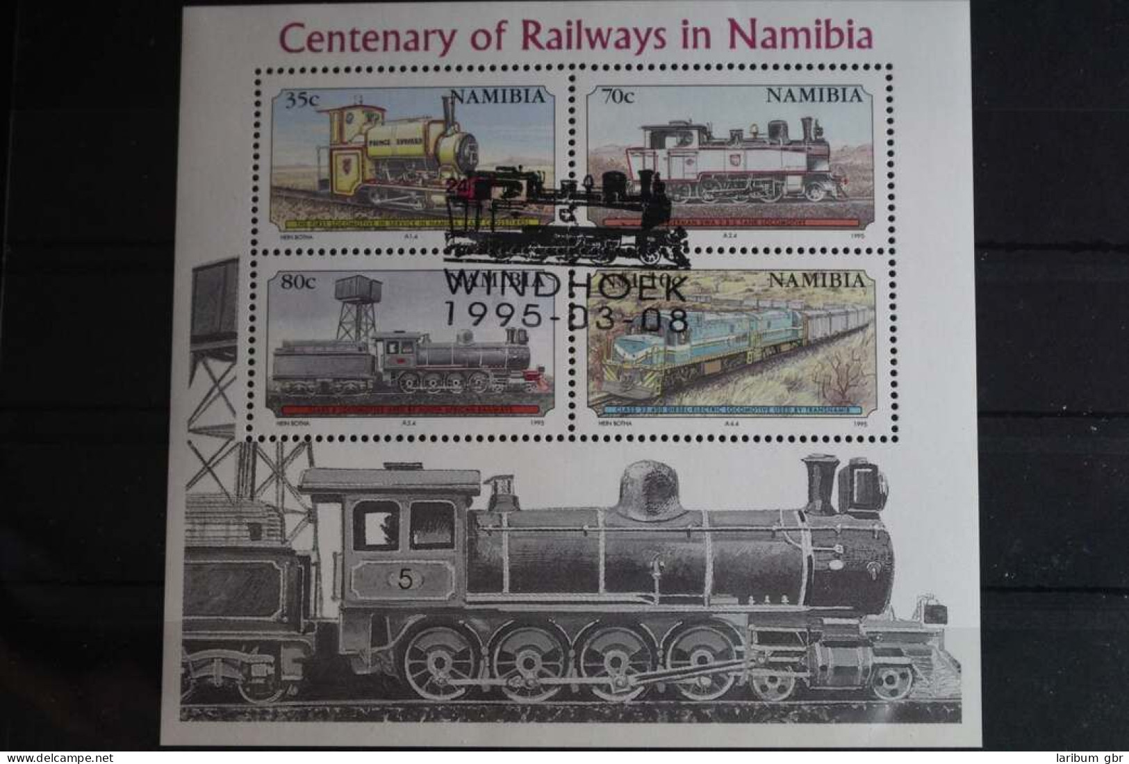 Namibia 784-787 Gestempelt Als Blockausgabe #FT163 - Namibia (1990- ...)