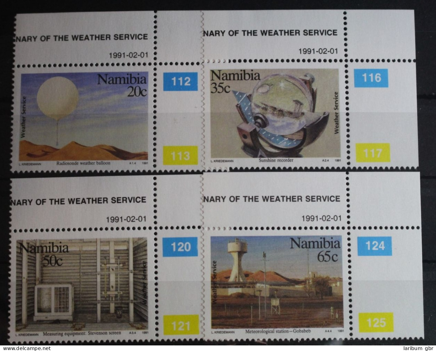 Namibia 698-701 Postfrisch #FT122 - Namibie (1990- ...)