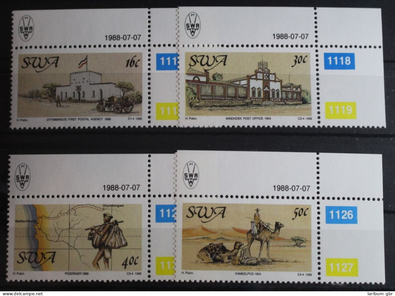 Südwestafrika 625-628 Postfrisch #FT102 - Namibia (1990- ...)