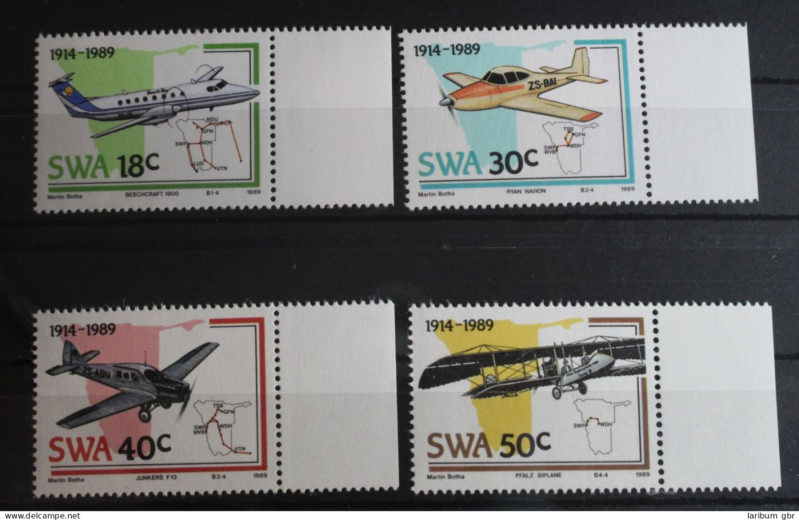 Südwestafrika 637-640 Postfrisch #FT106 - Namibia (1990- ...)