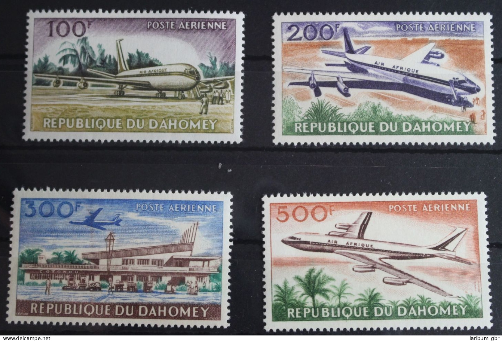 Dahomey 222-225 Postfrisch Luftfahrt #FS373 - Bénin – Dahomey (1960-...)