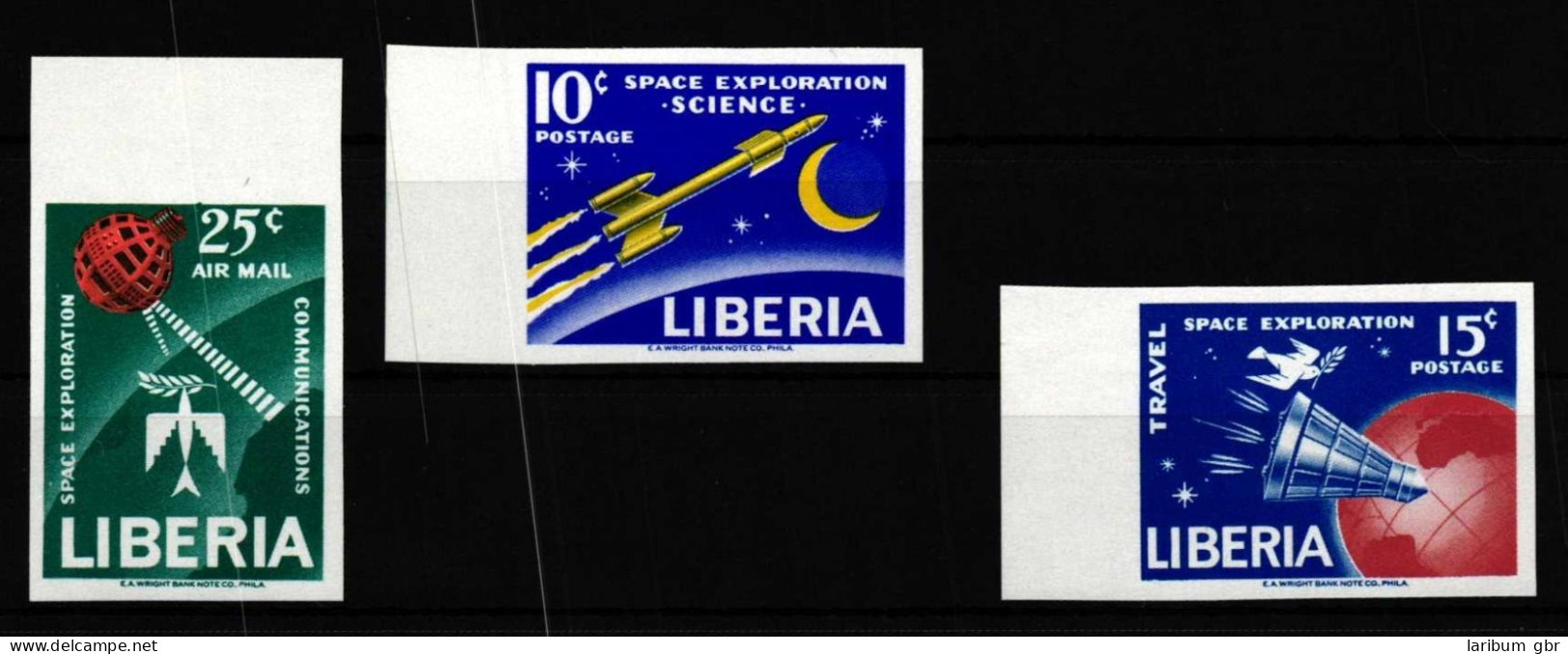 Liberia 602-604 B Postfrisch Raumfahrt #GY876 - Liberia