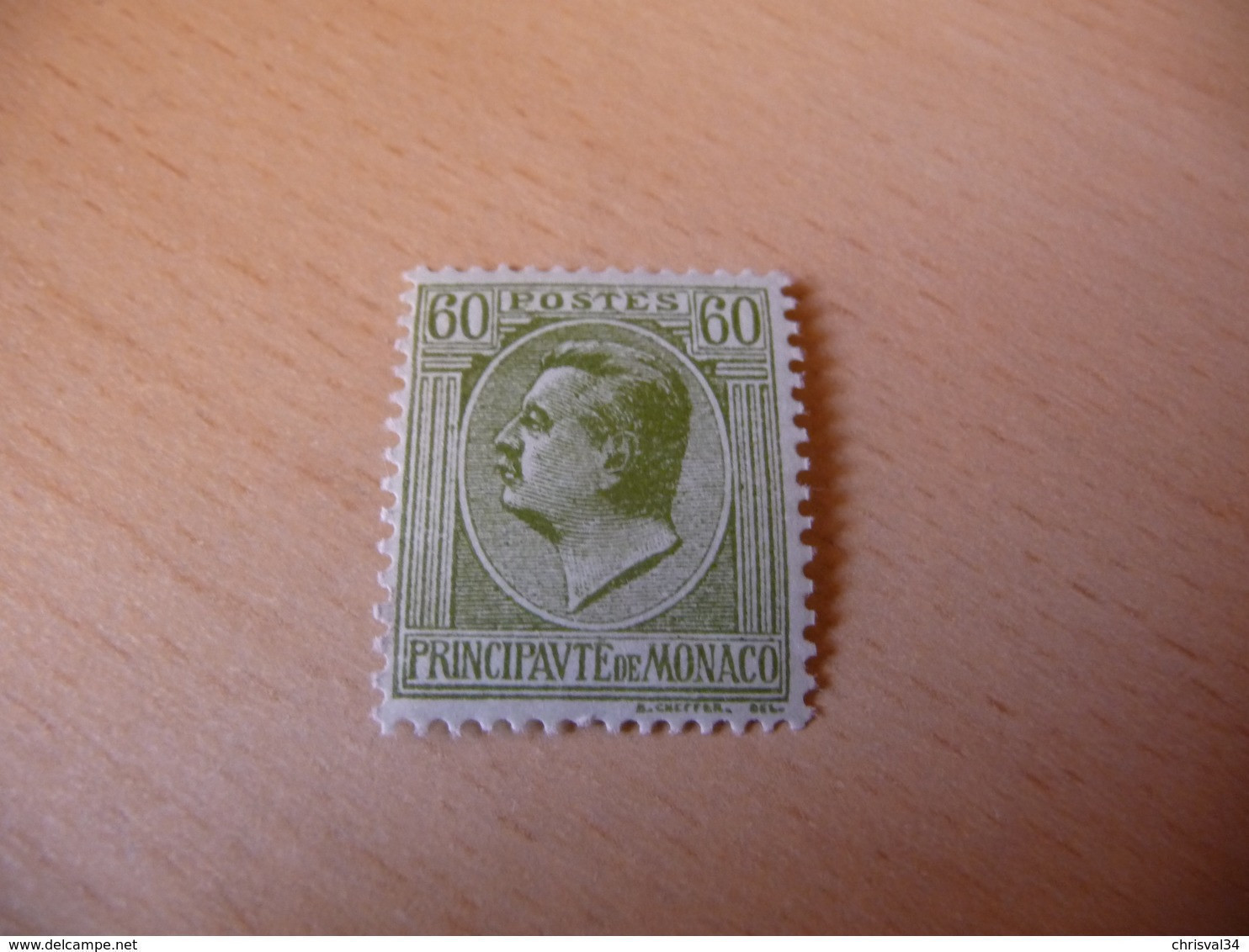 TIMBRE  DE  MONACO    ANNÉE   1924-33      N 89   COTE  0,40  EUROS  NEUF  TRACE  CHARNIÈRE - Unused Stamps