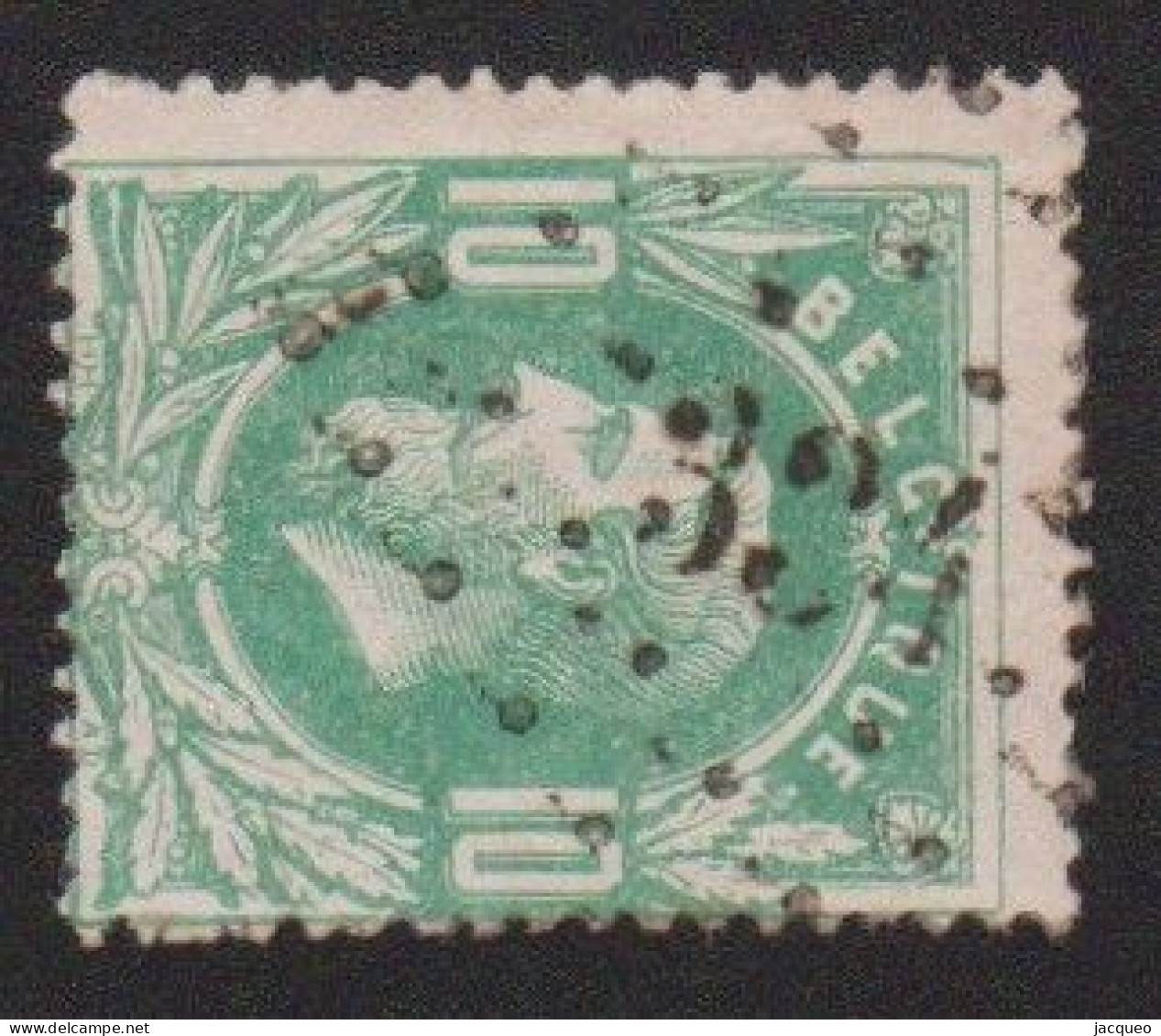 N°30 N°334 SILLY  OBL A POINT - 1869-1883 Leopold II