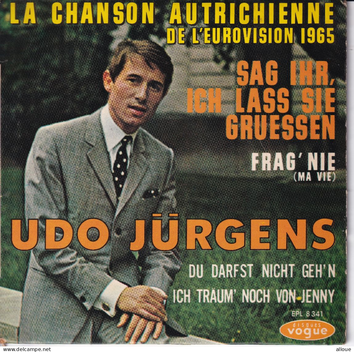 UDO JURGENS - FR EP EUROVISION 1965  - SAG IHR, ICH LASS SIE GRUESSEN + 3 - Otros - Canción Alemana