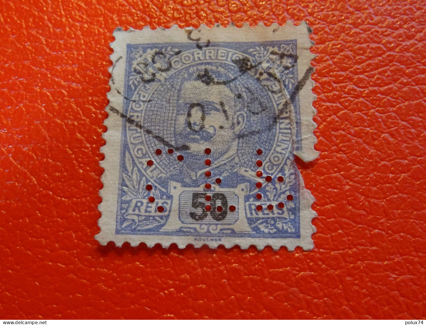 PORTUGAL Perforé  Abimé-oblitération - Used Stamps