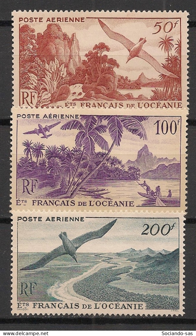 OCEANIE - 1948 - Poste Aérienne  PA N°YT. 26 à 28 - Série Complète - Neuf Luxe ** / MNH / Postfrisch - Airmail
