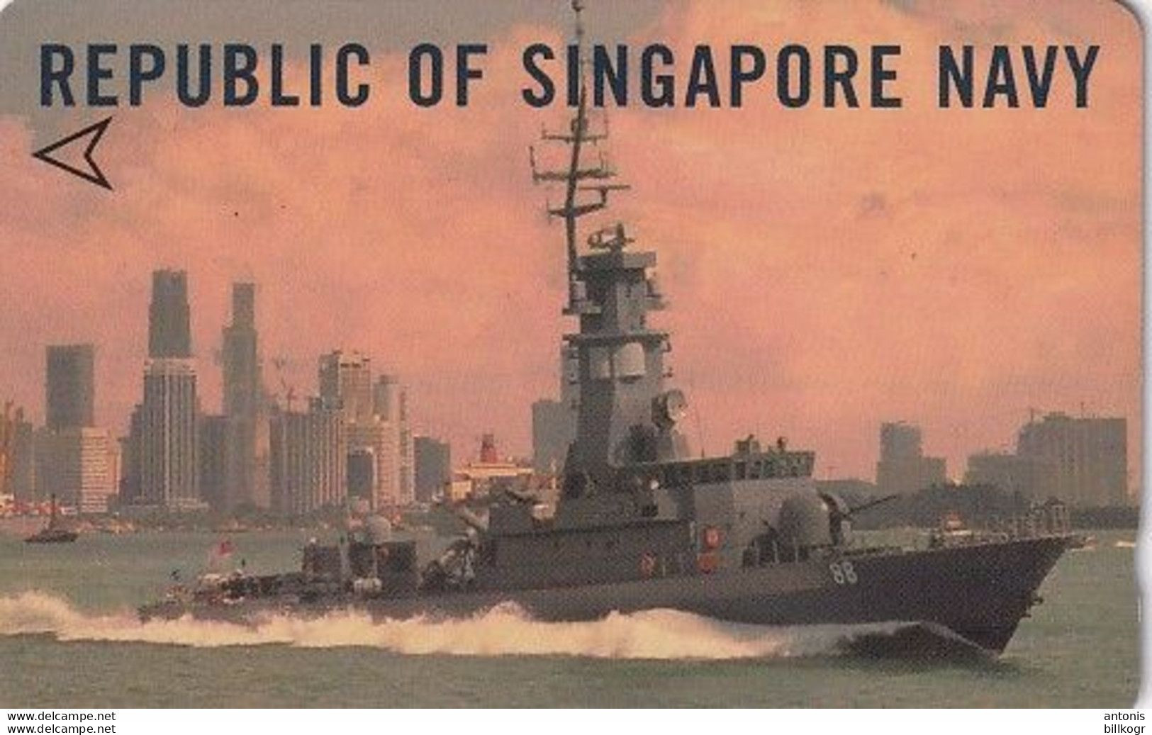 SINGAPORE(GPT) - Republic Of Singapore Navy, CN : 47SIGA/B, Used - Singapore