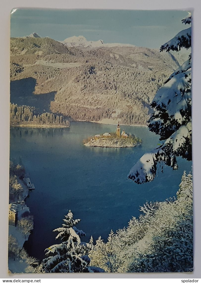 Ex-Yugoslavia-Vintage Photo Postcard-SLOVENIA-BLED-60s-used With Stamp-#11 - Yugoslavia