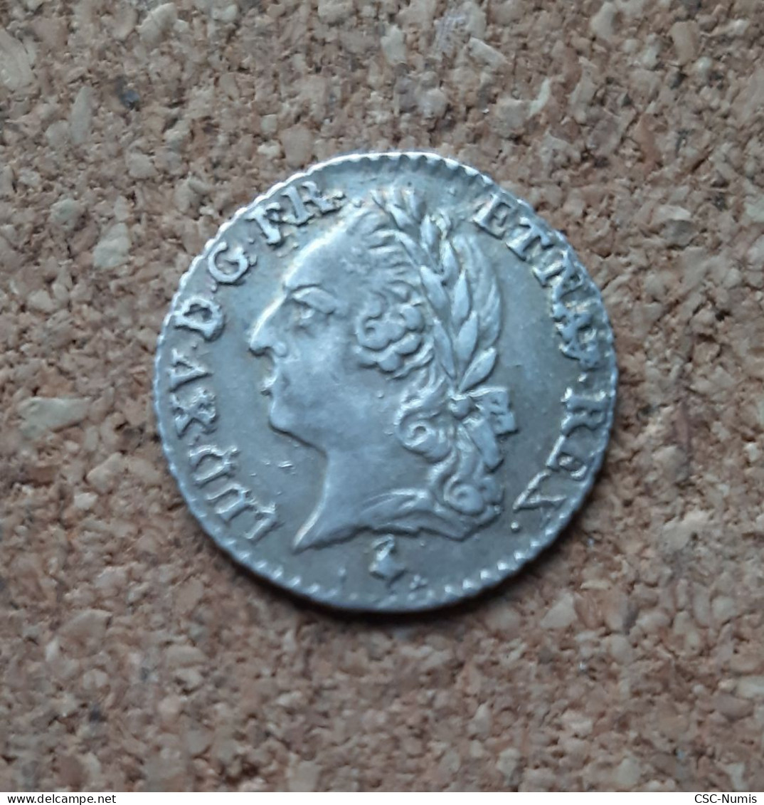 (M#00114) - Louis XVI - 1/20ème D'écu à La Vieille Tête De Louis XV 1779 A - 1774-1791 Ludwig XVI.