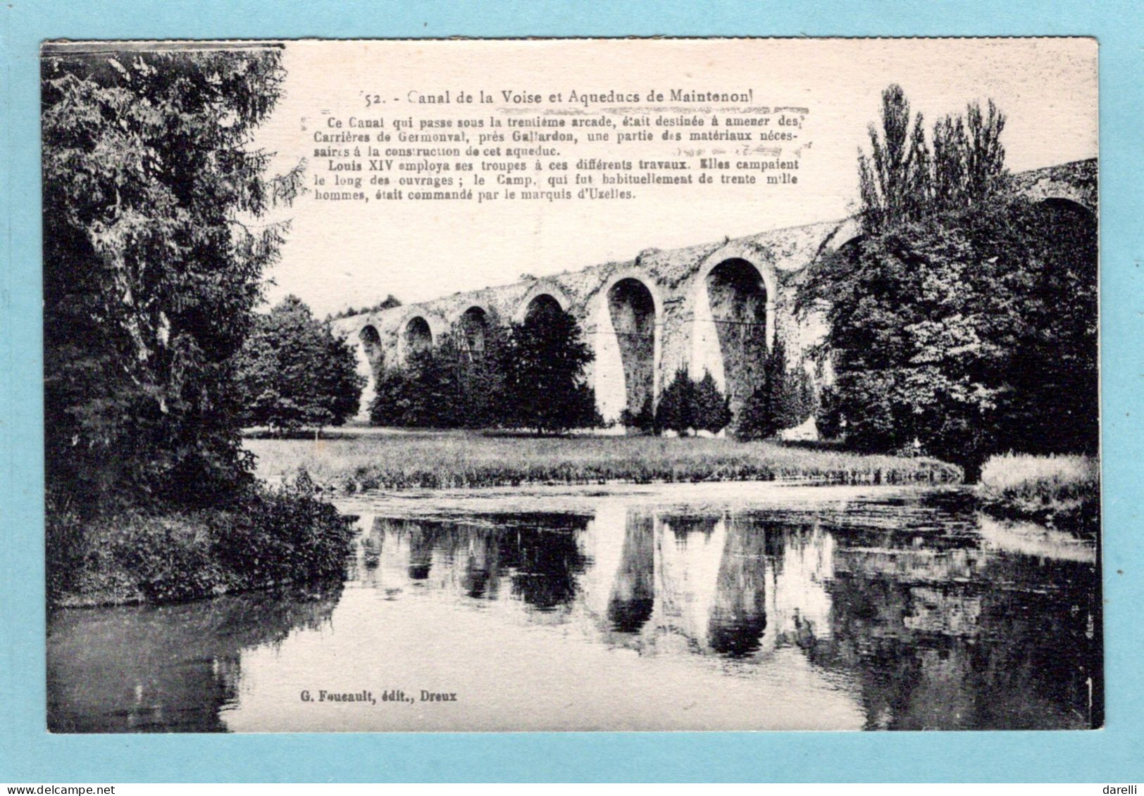 CP 28 - Canal De La Voise Et Aqueduc De Maintenon - Maintenon