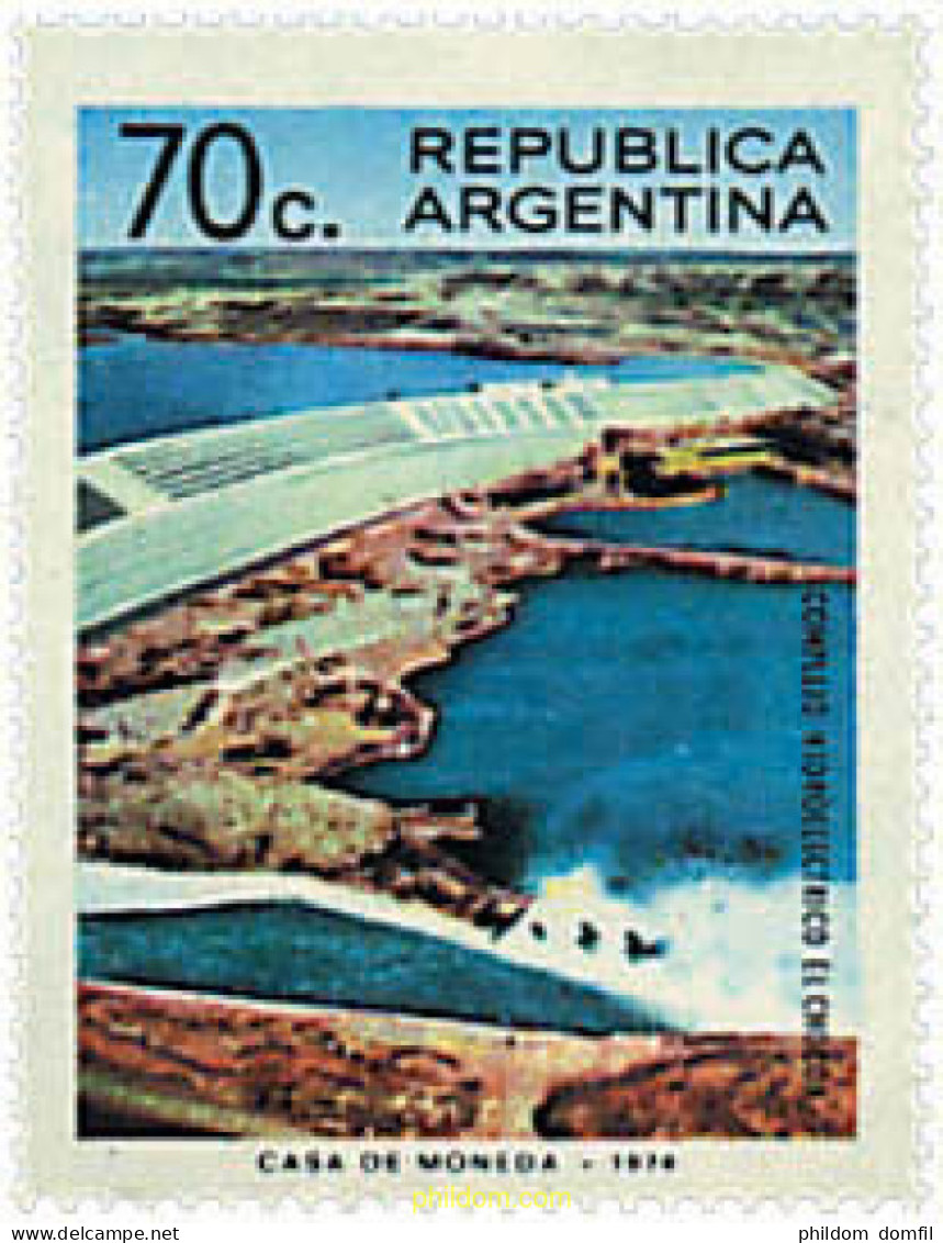 728676 MNH ARGENTINA 1974 OBRAS NACIONALES - Unused Stamps