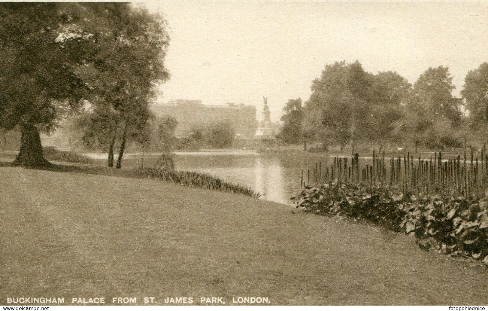 873 LONDON  BUCKINGHAM PALACE FROM ST. JAMES PARK - Buckingham Palace