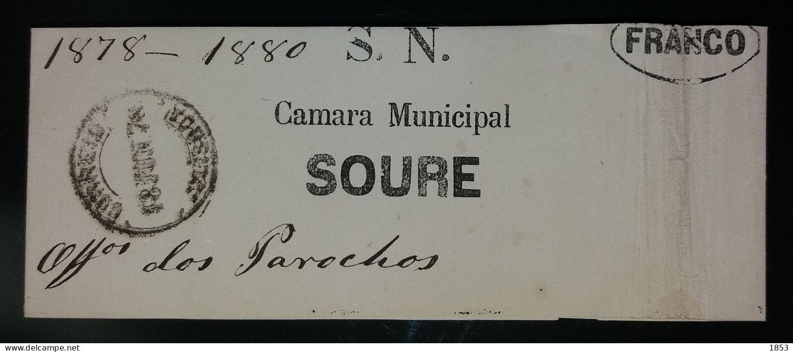 ISENTO DE FRANQUIA - FRANCO - NOMINATIVO SOURE - Cartas & Documentos