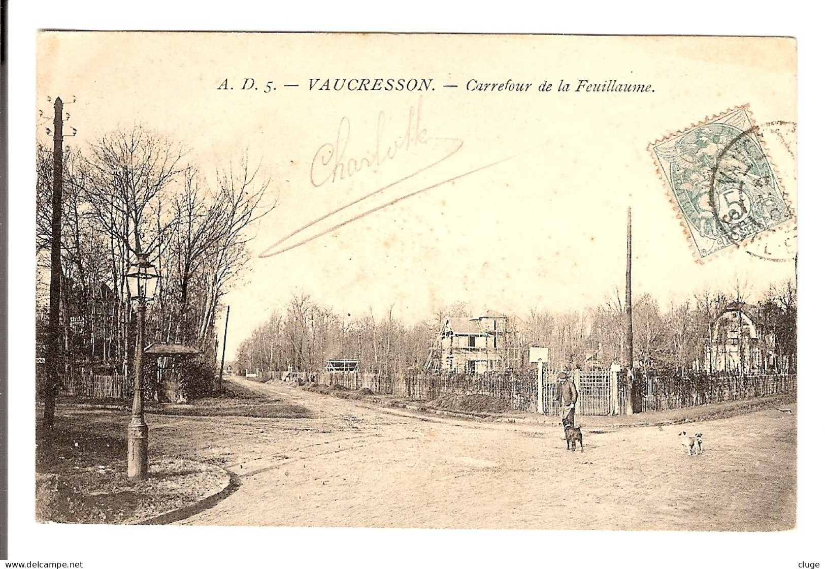 92 - VAUCRESSON - Carrefour De La Feuillaume - Vaucresson