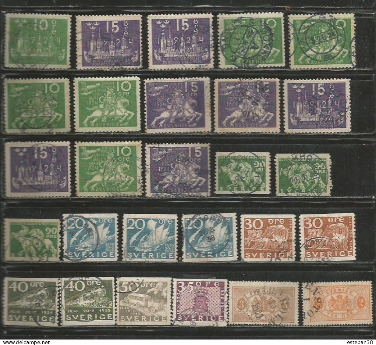 Sueden Timbres Diverses - Collections
