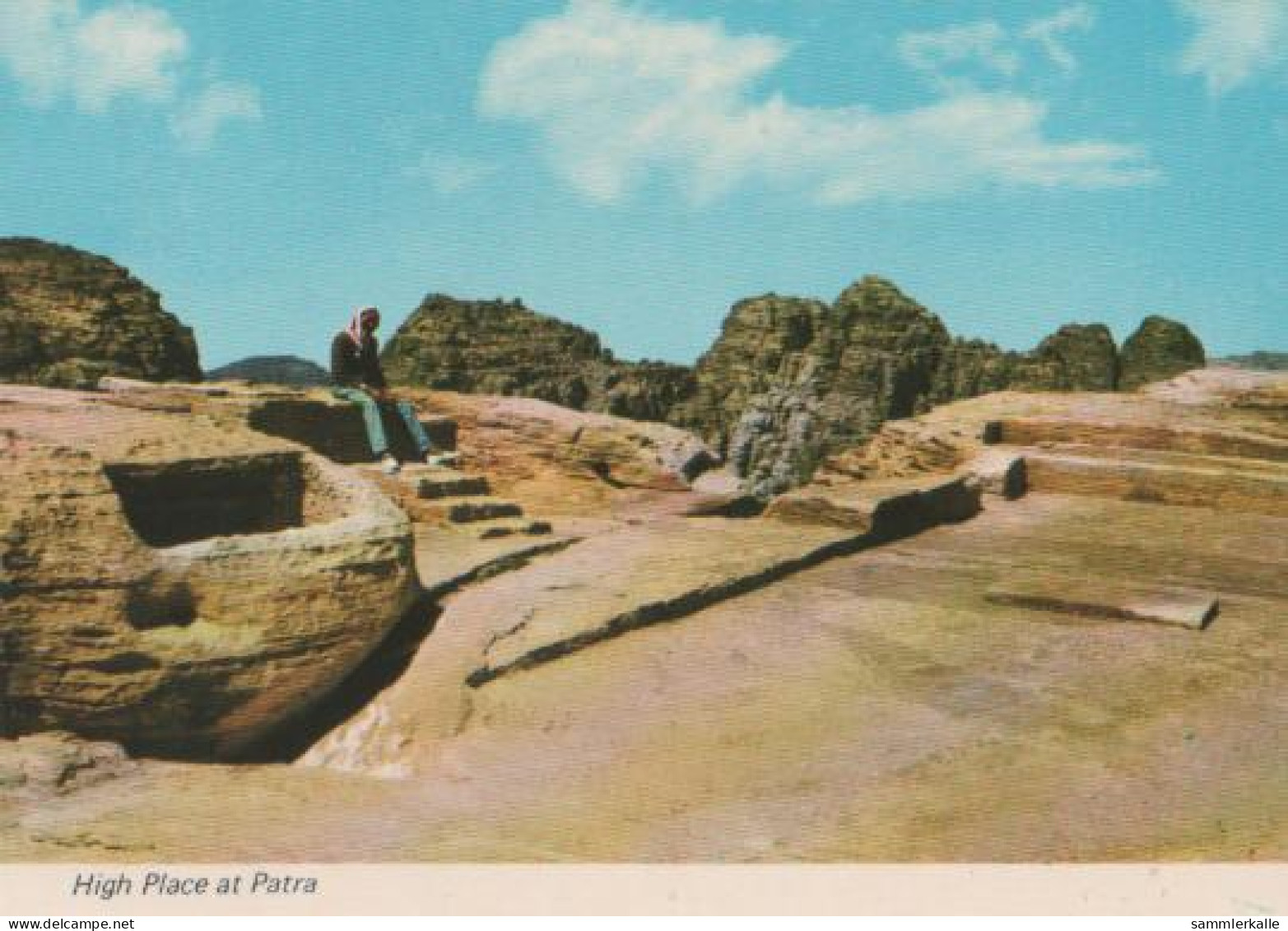 12155 - Jordanien - Petra - High Place - Ca. 1975 - Giordania