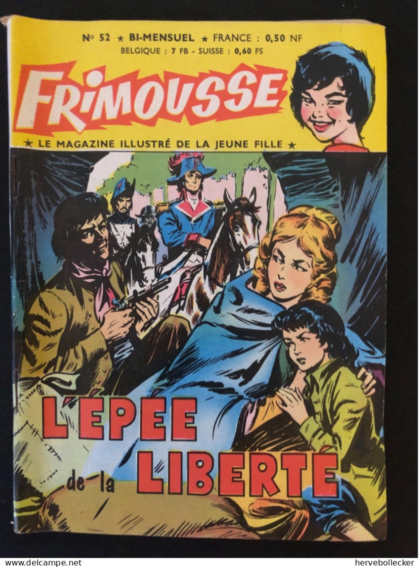FRIMOUSSE, Bimestriel N°52 / Poche, 1975 - Piccoli Formati