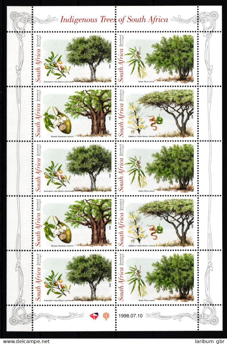 Südafrika 1155-1158 Postfrisch Als Kleinbogen #JT033 - Sonstige & Ohne Zuordnung