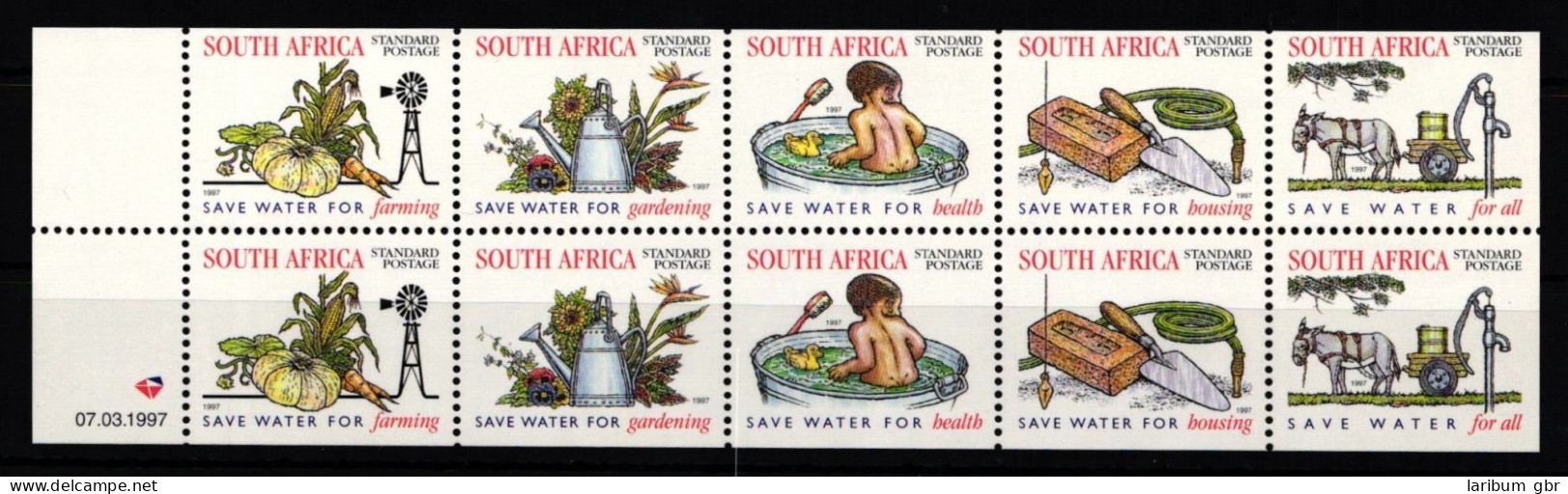Südafrika 1038-1042 Postfrisch Als H-Blatt #JT014 - Other & Unclassified