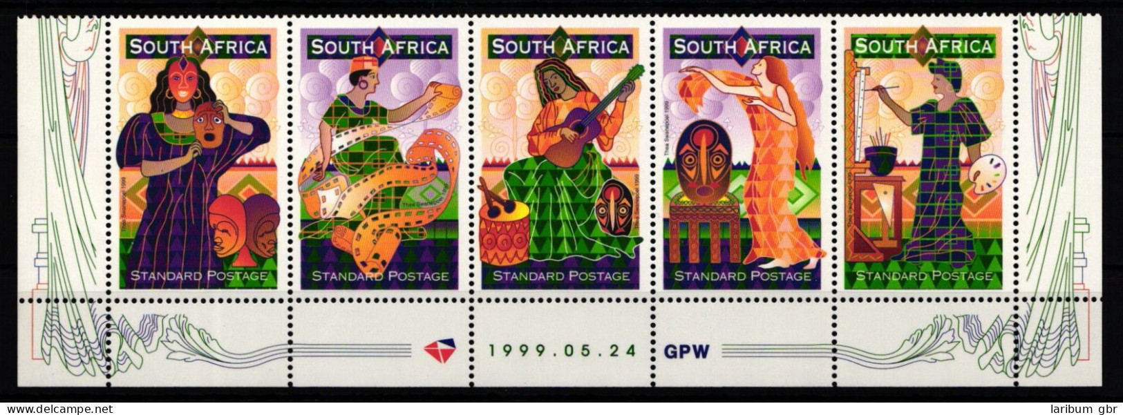 Südafrika 1210-1214 Postfrisch Als Fünferstreifen #JT051 - Autres & Non Classés