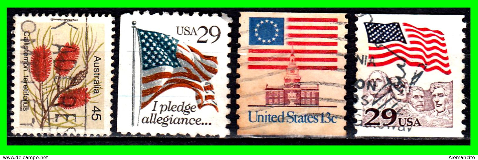 ESTADOS UNIDOS – USA – ( UNITED STATES ESTADOS ) – LOTE DE SELLOS  DIFERENTES AÑOS Y VALORES - Used Stamps