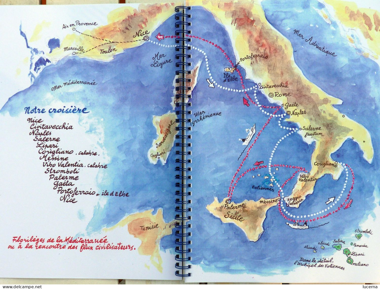 Pierre Croux Carnets De Voyages LA CROISIERE S'AMUSE - Colecciones