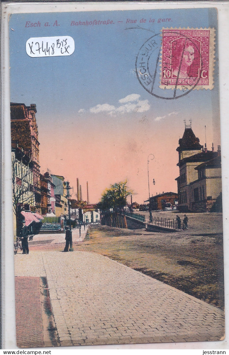 ESCH-SUR-ALZETTE- RUE DE LA GARE - Esch-sur-Alzette