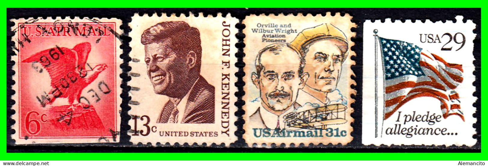 ESTADOS UNIDOS – USA – ( UNITED STATES ESTADOS ) – LOTE DE SELLOS  DIFERENTES AÑOS Y VALORES - Used Stamps