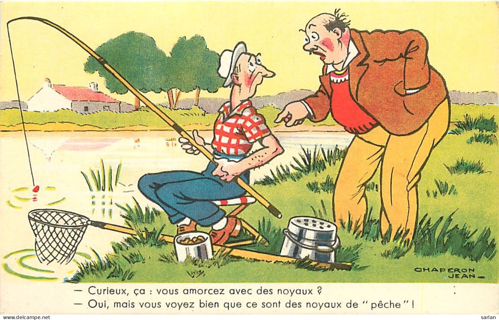 Illustration De Jean CHAPERON , Peche Pecheur , * 488 66 - Chaperon, Jean