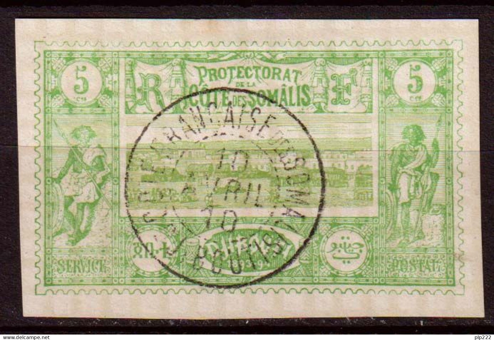 Costa Dei Somali 1902 Y.T.27 O/Used VF/F - Used Stamps