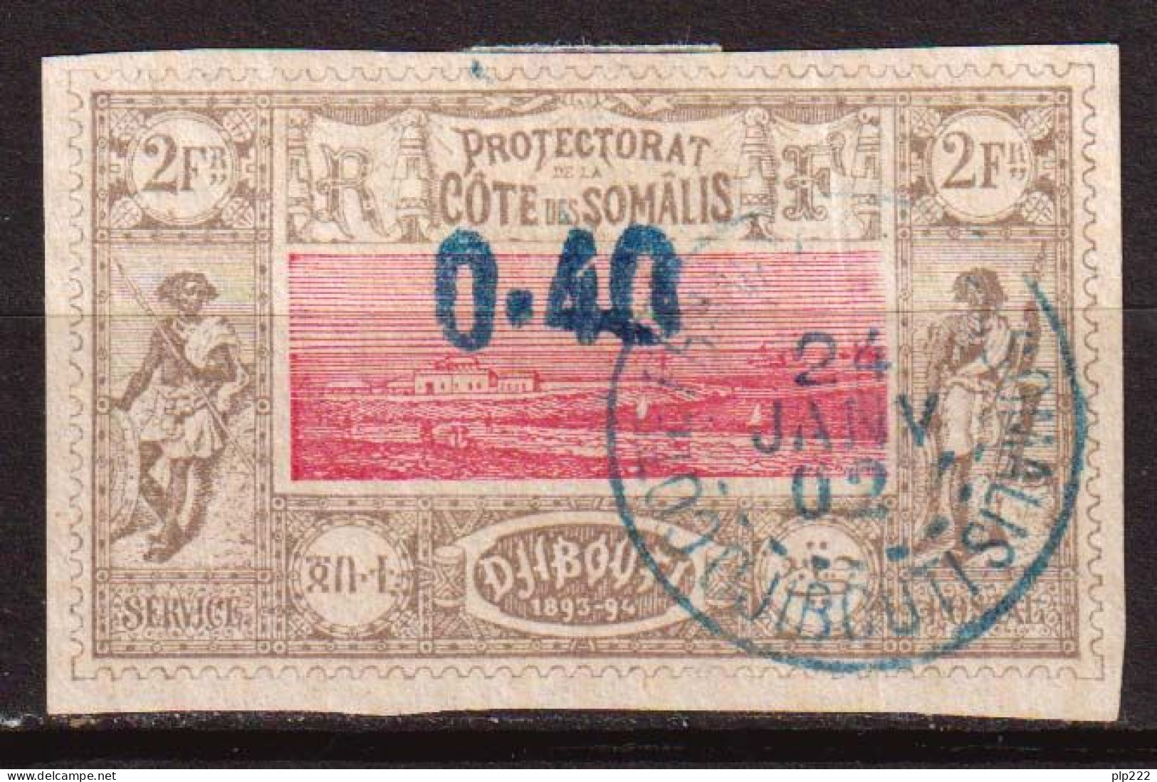 Costa Dei Somali 1902 Y.T.25 O/Used VF/F - Gebraucht