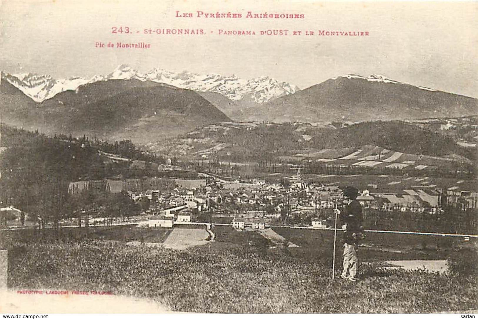 09 , ST GIRONNAIS , Panorama D'OUST , Photo Labouche Fr , * 490 07 - Oust