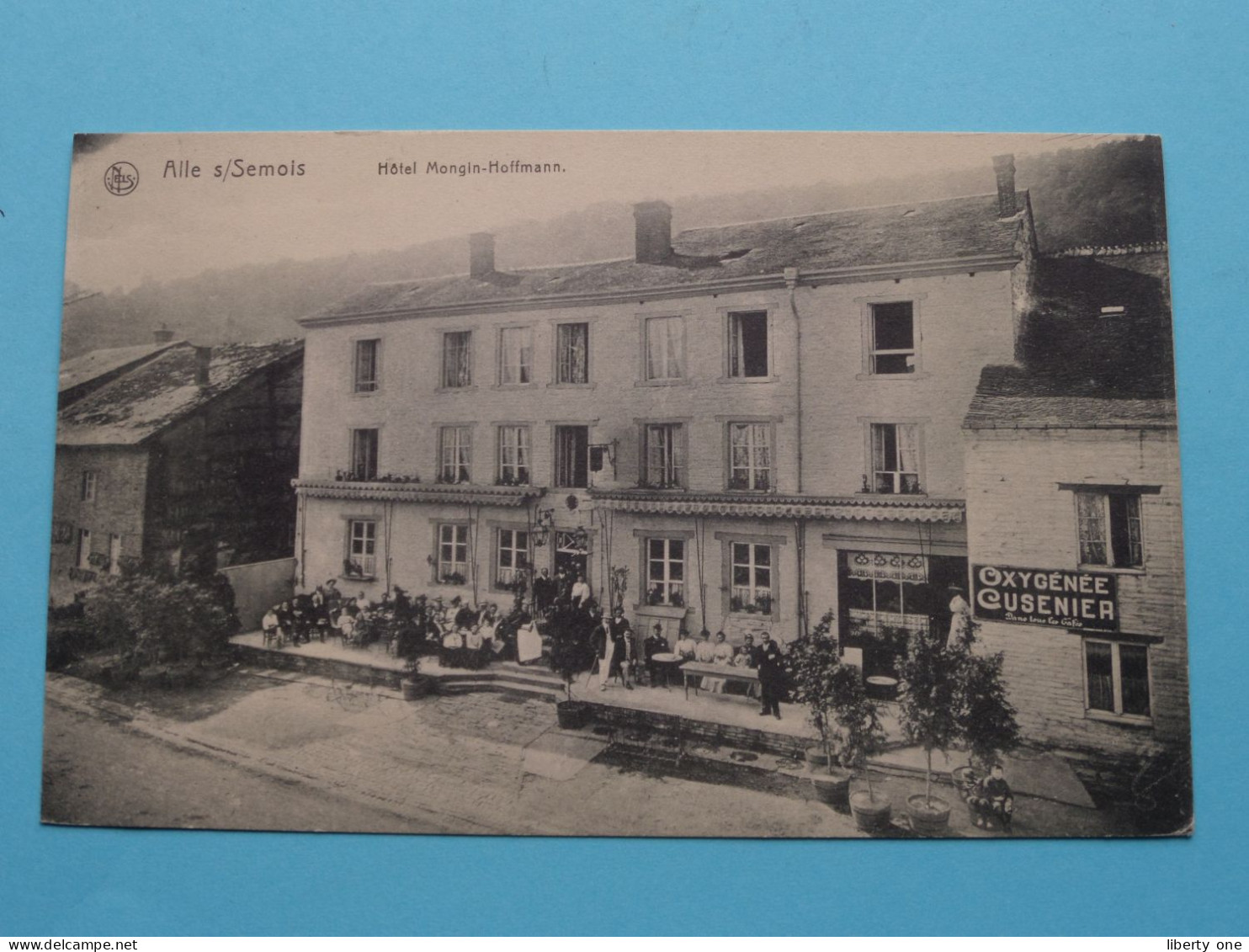 Alle S/ Semois > Hôtel MONGIN-HOFFMANN ( Edit. : Nels ) Anno 19?? ( Zie / Voir > Scans ) ! - Vresse-sur-Semois