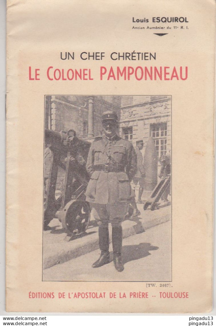 Fixe WW2 Le Colonel Champonneau 11 E RI WW1 Légion étrangère DCD 16 Juin 1940 Baudrémont Ligne Maginot - 1939-45