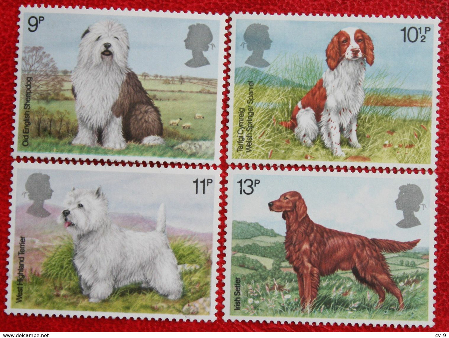 Dog Hund Chien Hond (Mi 781-784) 1979 POSTFRIS MNH ** ENGLAND GRANDE-BRETAGNE GB GREAT BRITAIN - Neufs