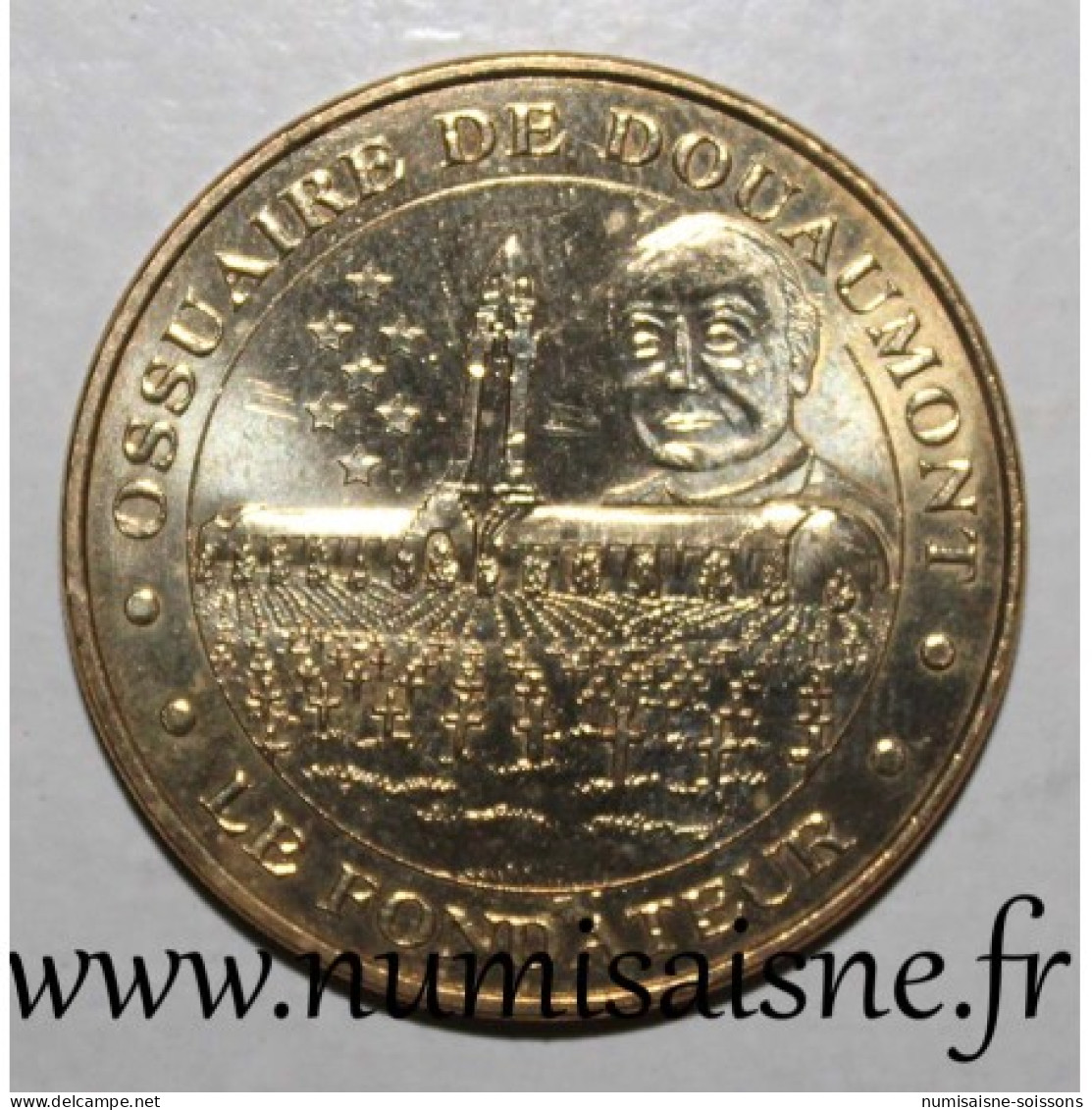 55 - DOUAUMONT - OSSUAIRE - Le Fondateur - L'évêque Ginisty - Monnaie De Paris - 2010 - 2010