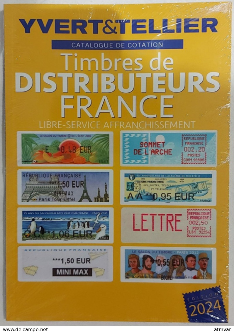 Yvert&Tellier 2024 Timbres De Distributeur France - ATMs Vignettes Affranchissement LISA - Francia