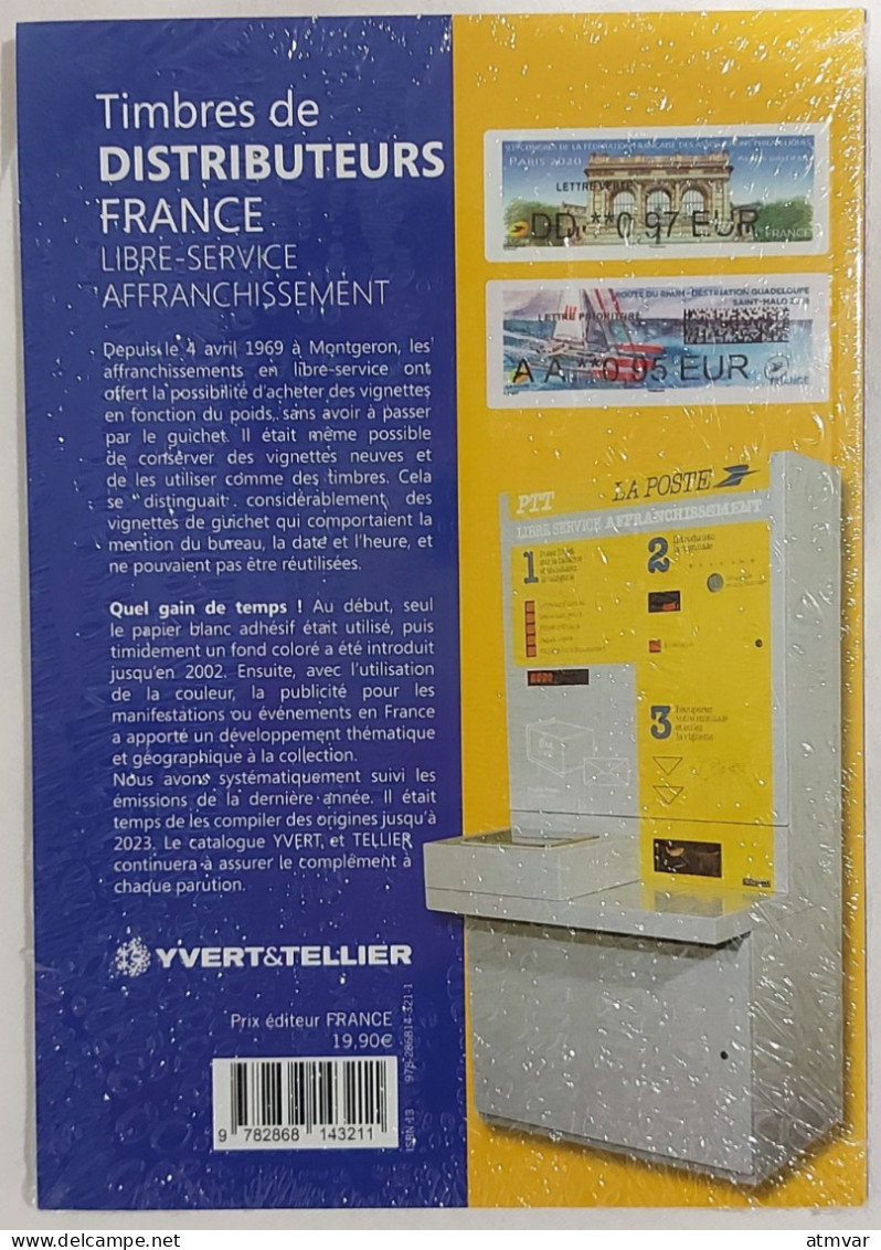 Yvert&Tellier 2024 Timbres De Distributeur France - ATMs Vignettes Affranchissement LISA - France