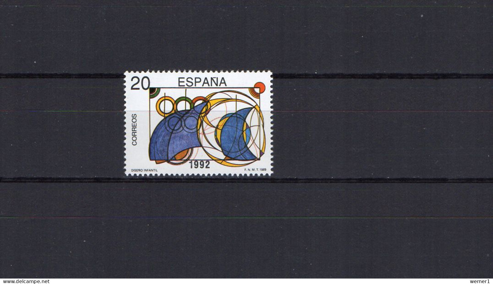 Spain 1989 Olympic Games Barcelona Stamp MNH - Verano 1992: Barcelona