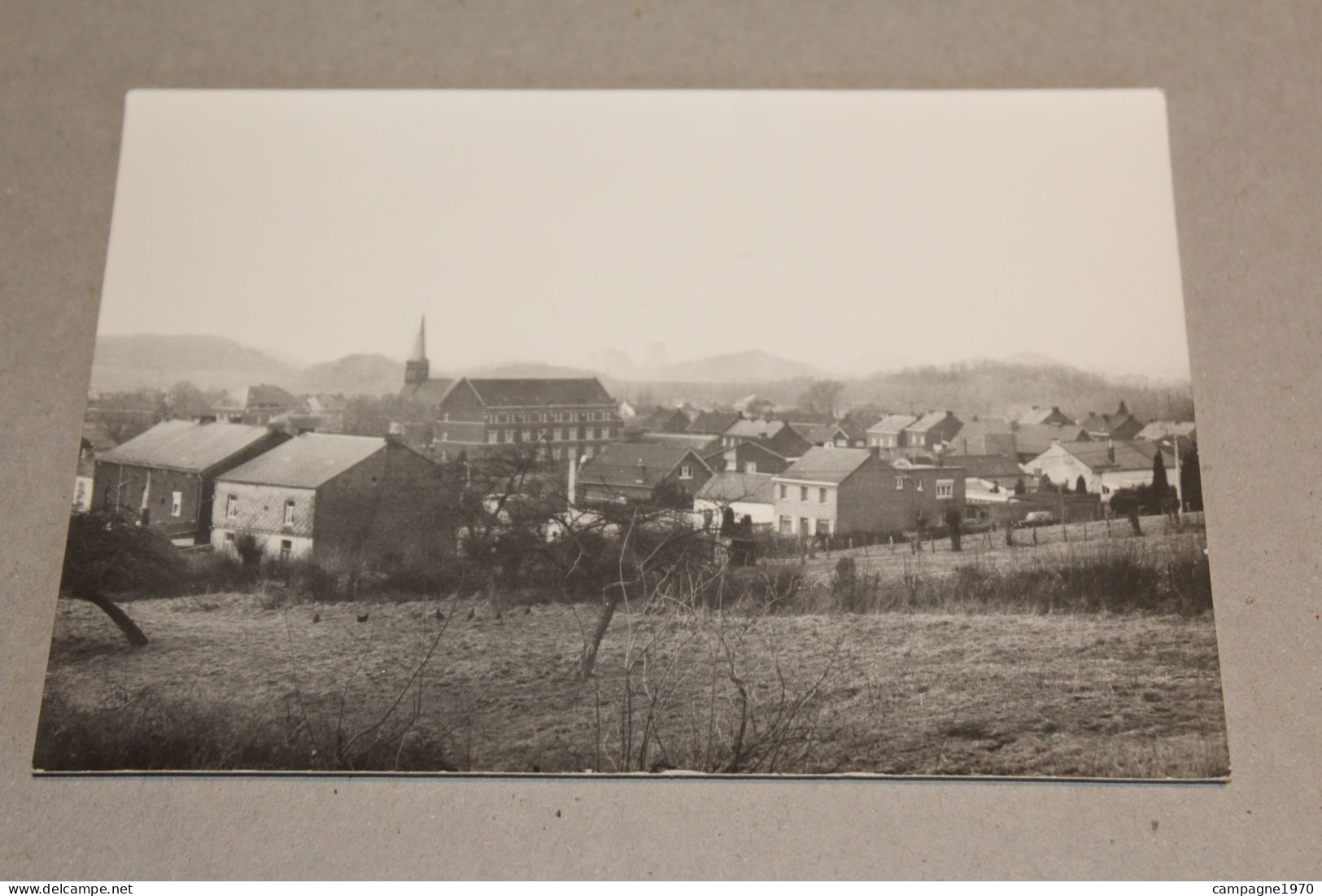 CPA PHOTO (1) - LEVAL ( BINCHE ) - PANORAMA DE TRAHEGNIES ( VERS 1960 ) - Binche