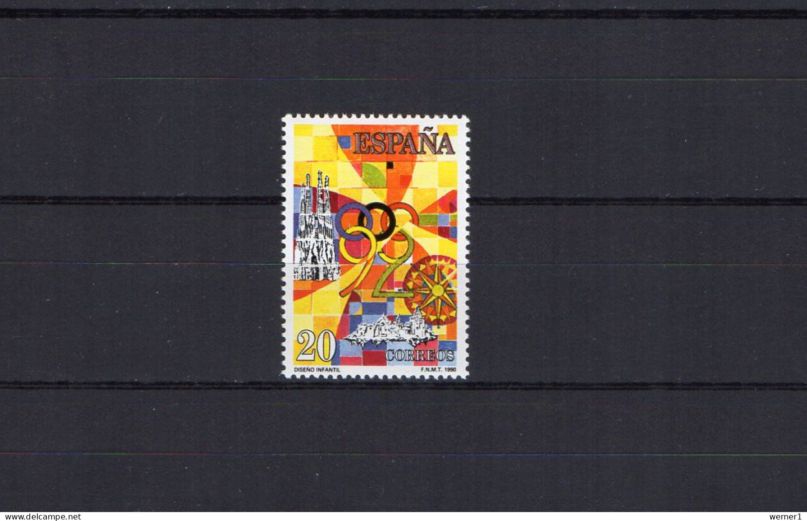 Spain 1990 Olympic Games Barcelona Stamp MNH - Estate 1992: Barcellona